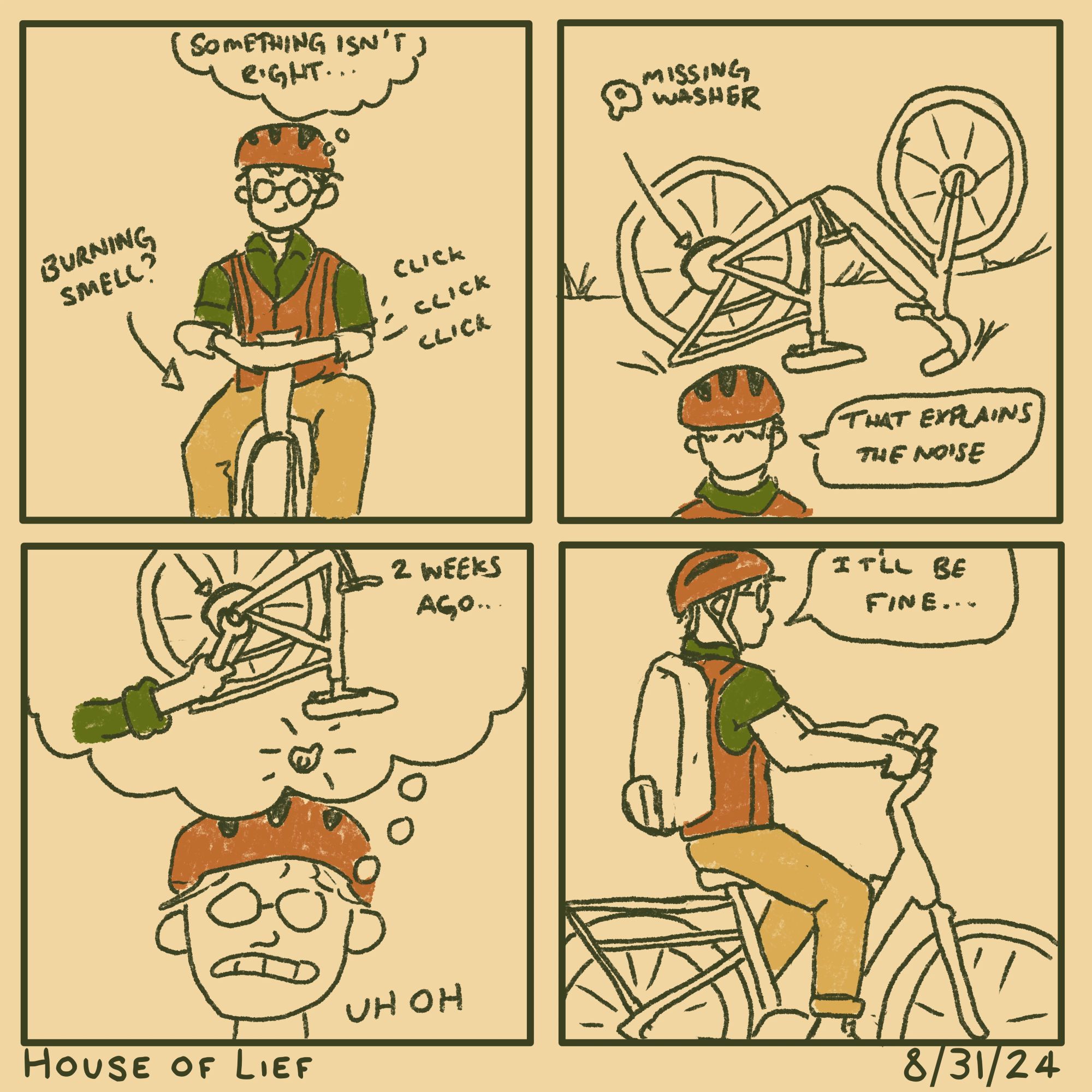 Slice of Lief-Bike Problems 1